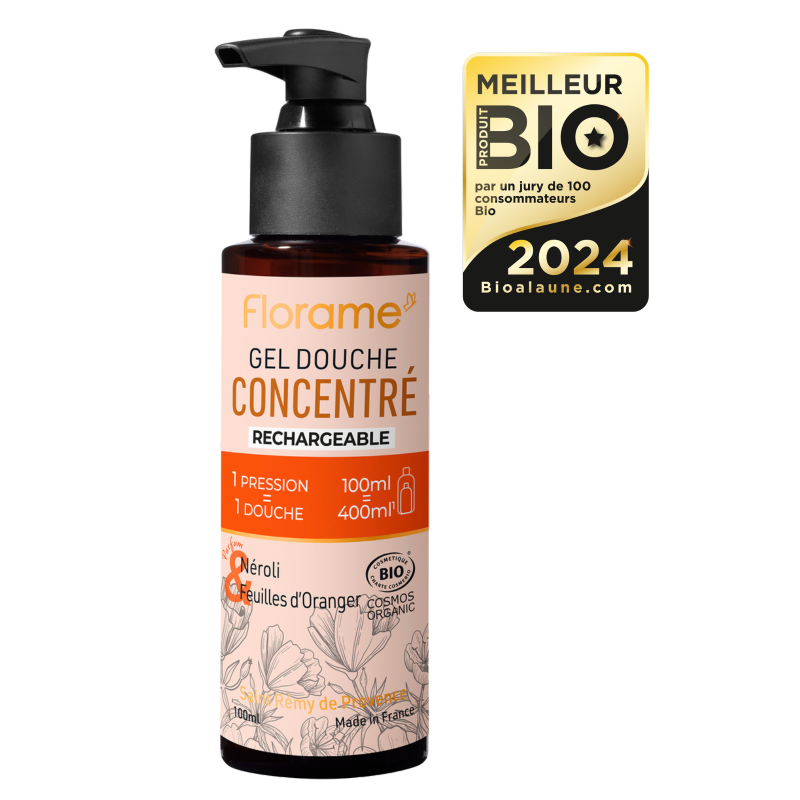 Concentrated shower gel