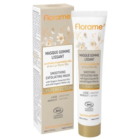 Masque-gomme-Lissant-Lys-Perfection-Florame