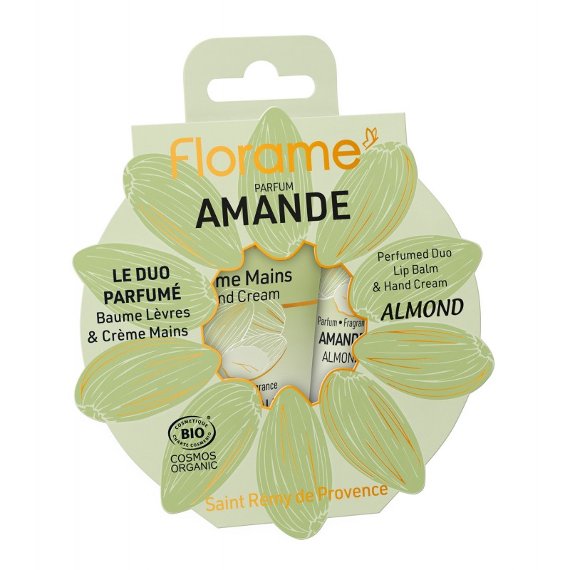 Duo parfumé amande