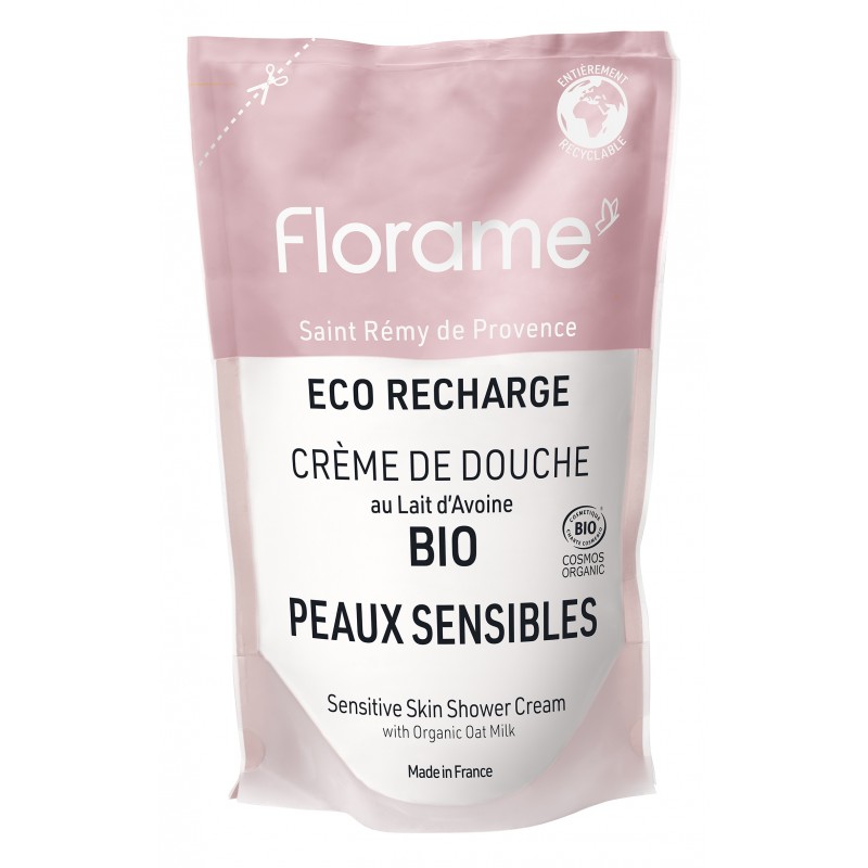 Ecorecharge-gel-douche-bio-Peaux-Sensibles-florame