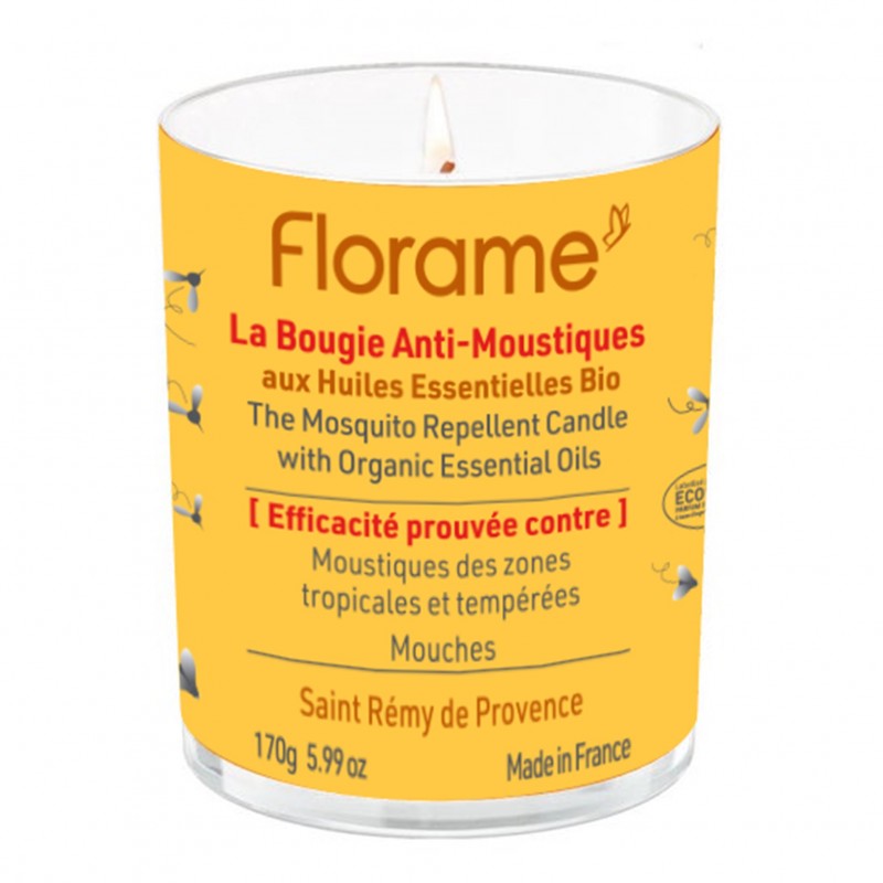 Organic Mosquito Repellent Candle