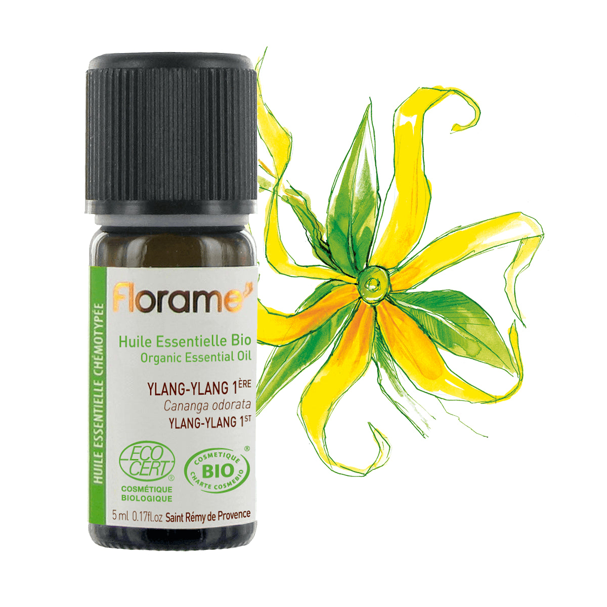 Huile Essentielle d'Ylang-Ylang 1ère Biologique