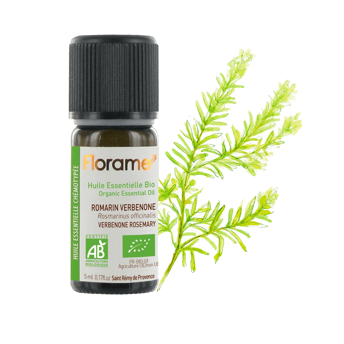 Huile Essentielle de Romarin à Verbénone Biologique