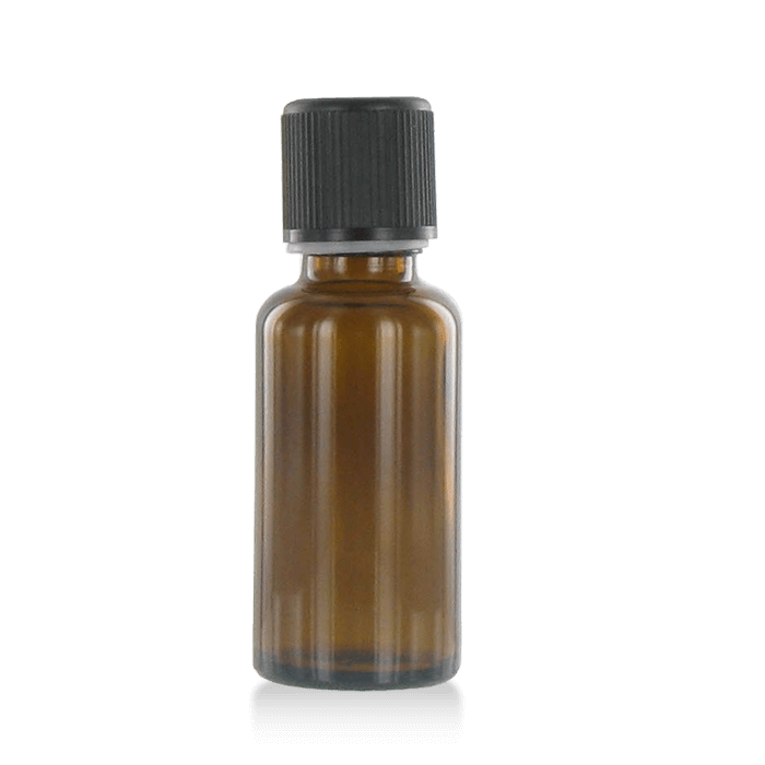 Flacon vide 30ml + bouchon compte-gouttes