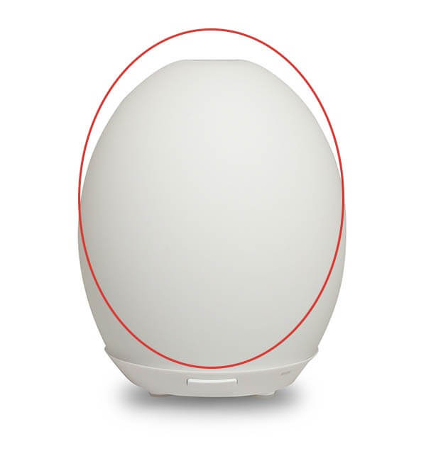 Capot en Verre pour diffuseur Brume Lumière