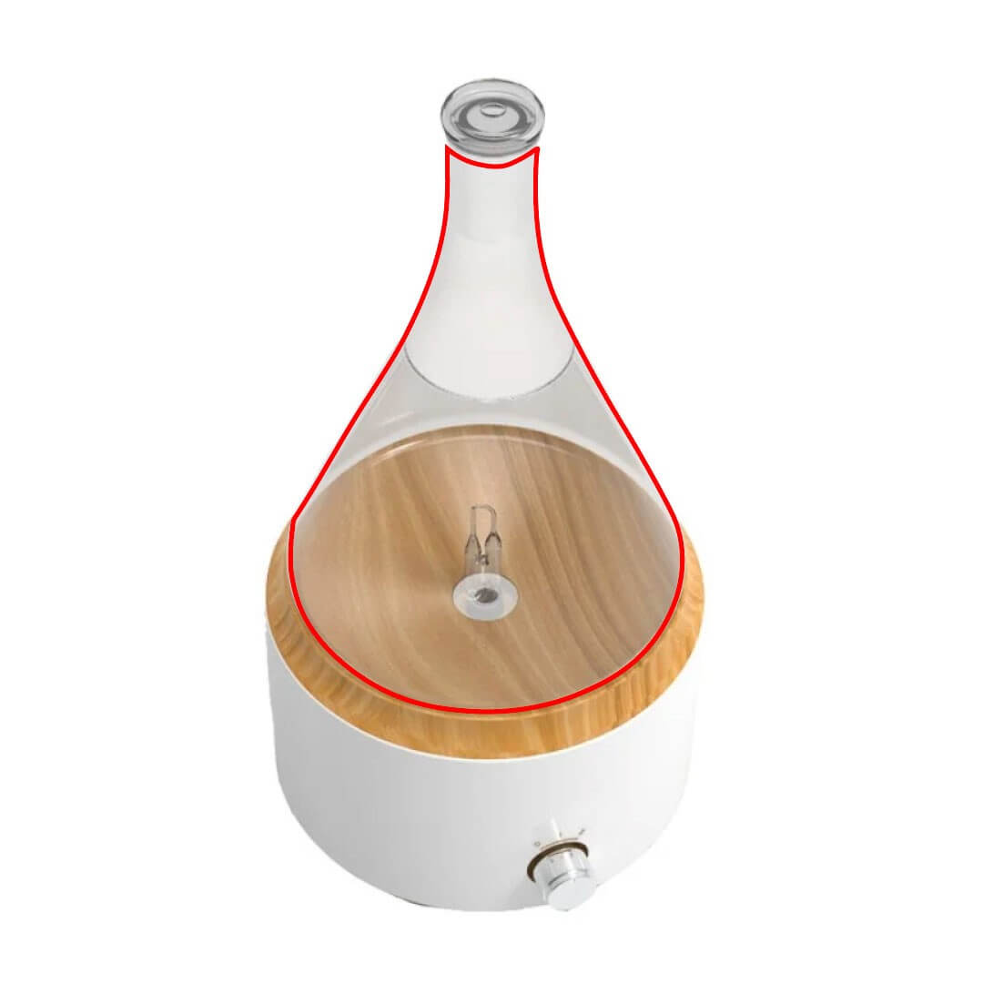 Verrerie Diffuseur Nébulisation Laboratoire (sans embout)