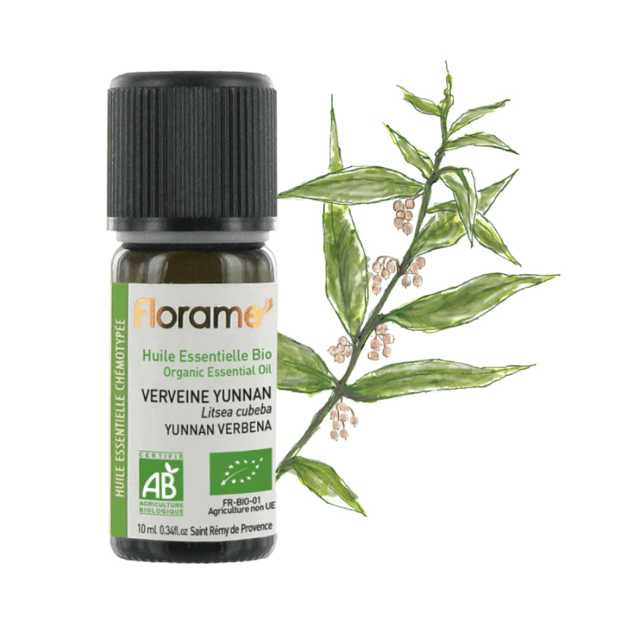 Huile Essentielle de Verveine Yunnan Biologique