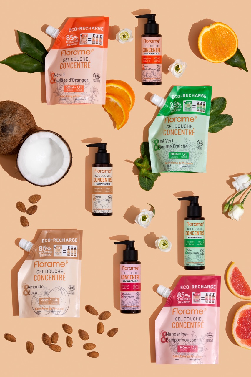 ORGANIC SHOWER GELS AND CREAMS​