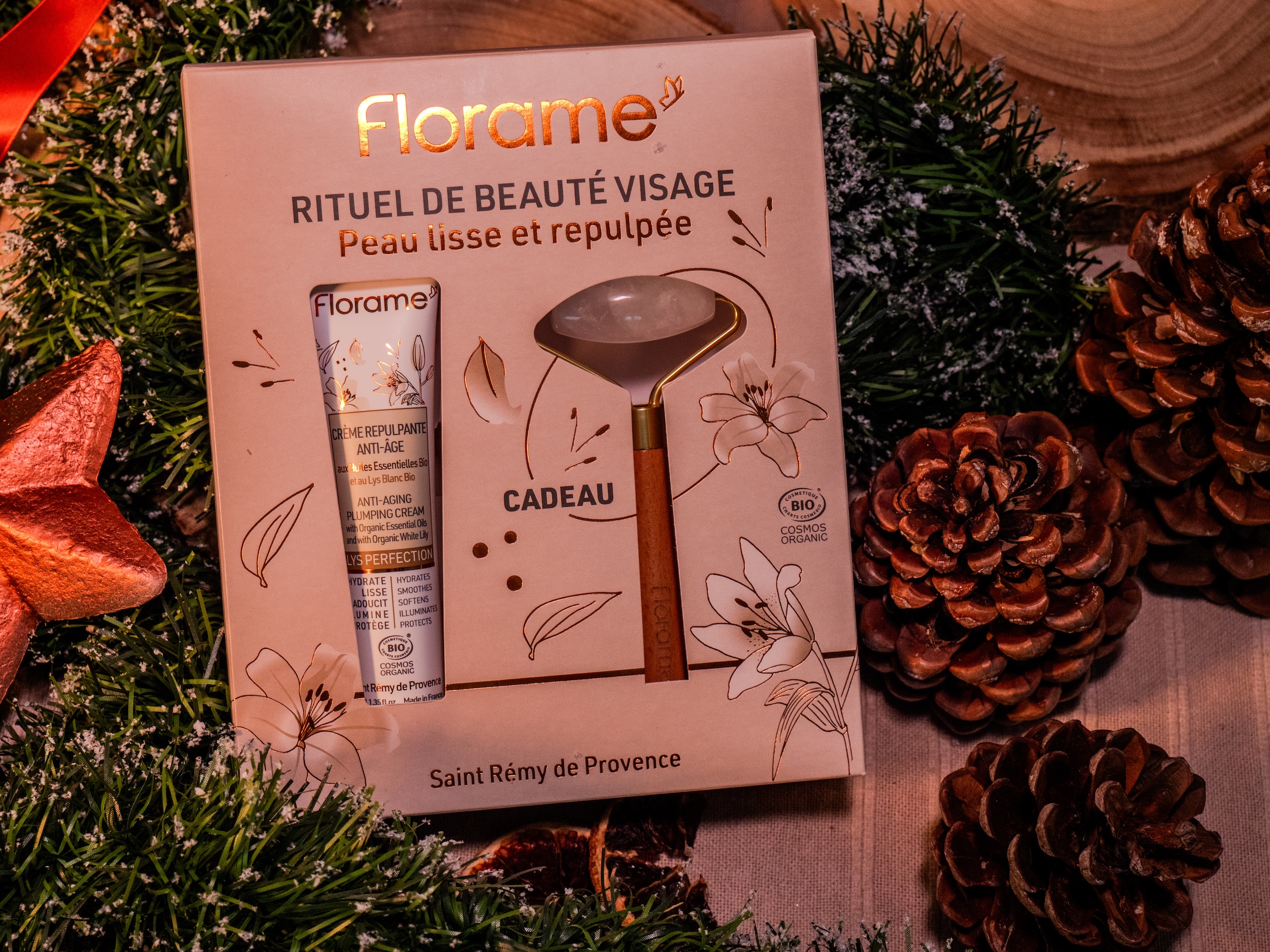 Coffret Rituel de Beaute Visage Peau Lisse et Repulpee Florame