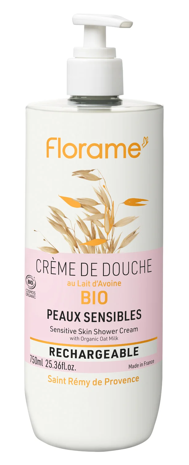 Organic-Sensitive-Skin-Shower-Cream-750ml-florame