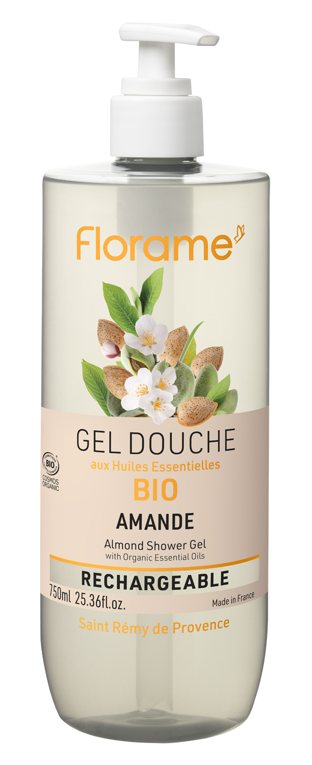 Organic-Almond-shower-Gel-Florame