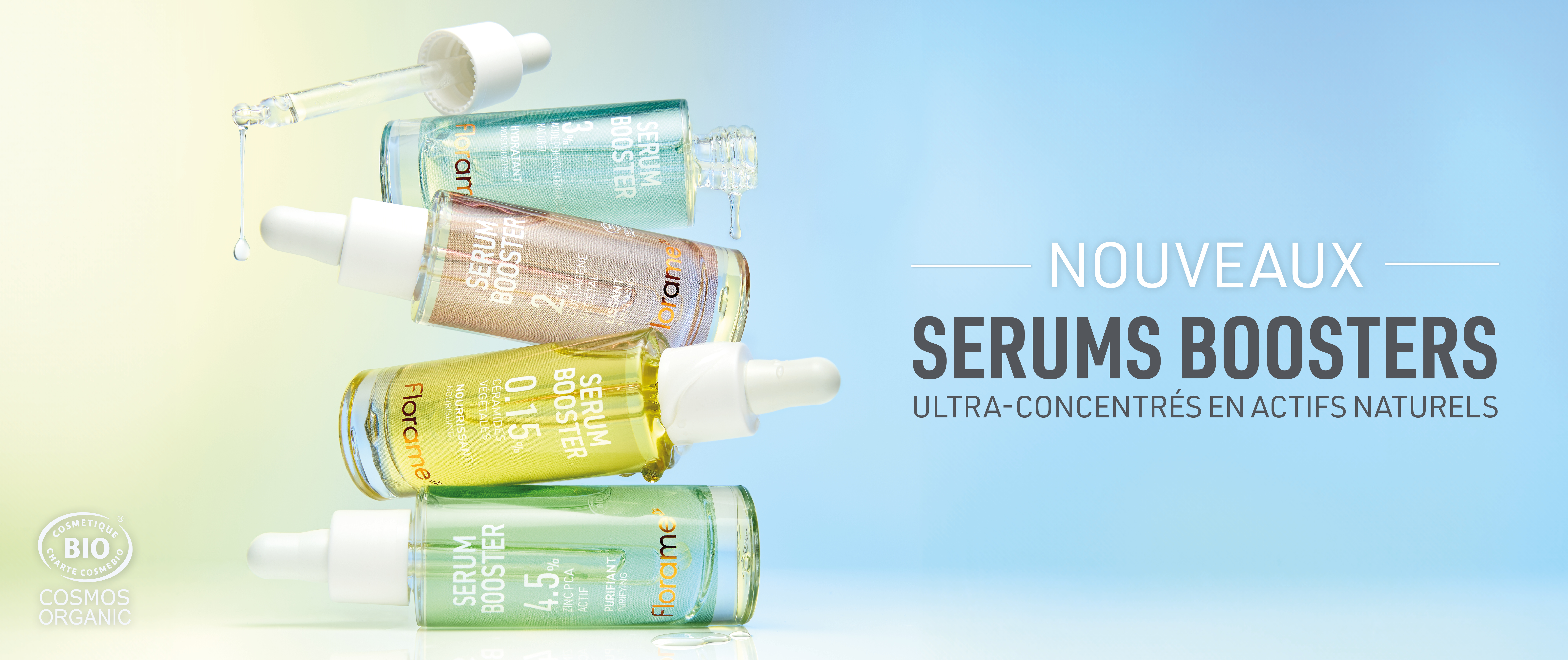 Sérums boosters Slide background