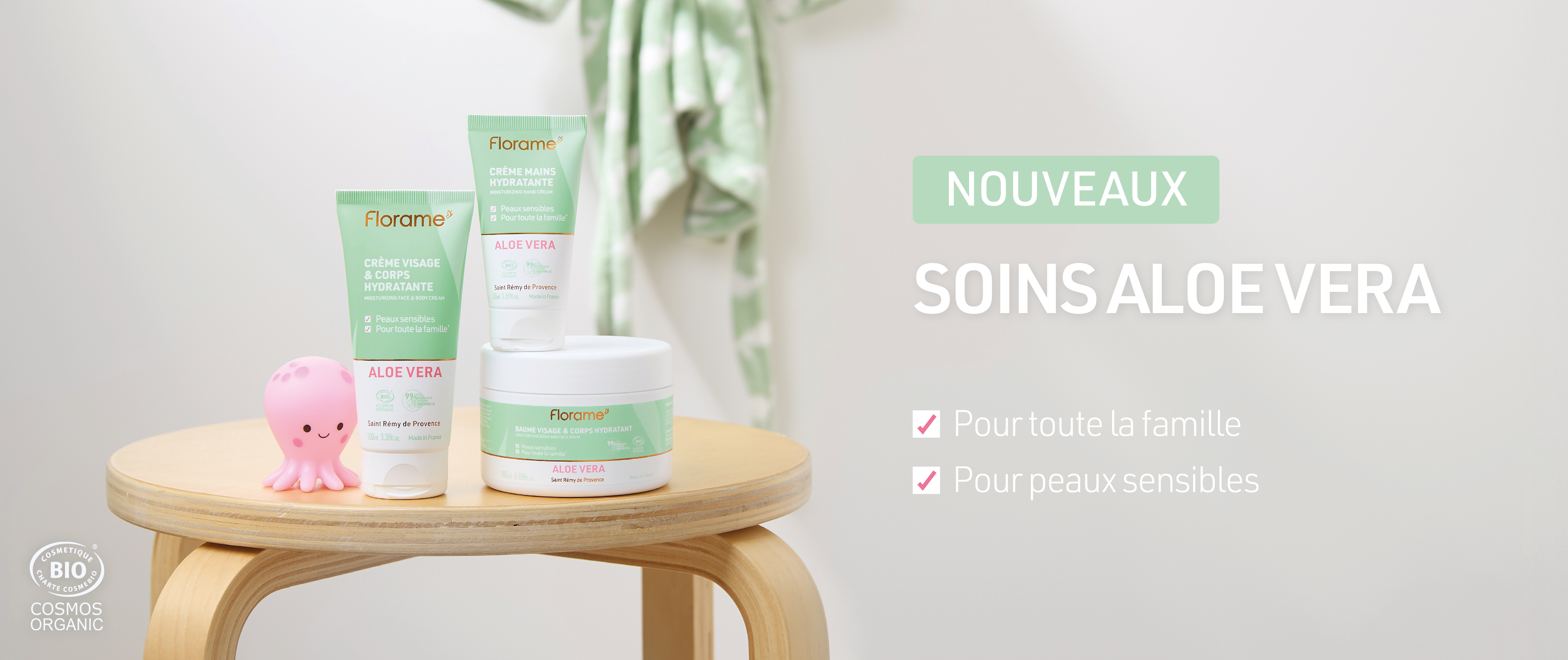 Aloe vera Slide background