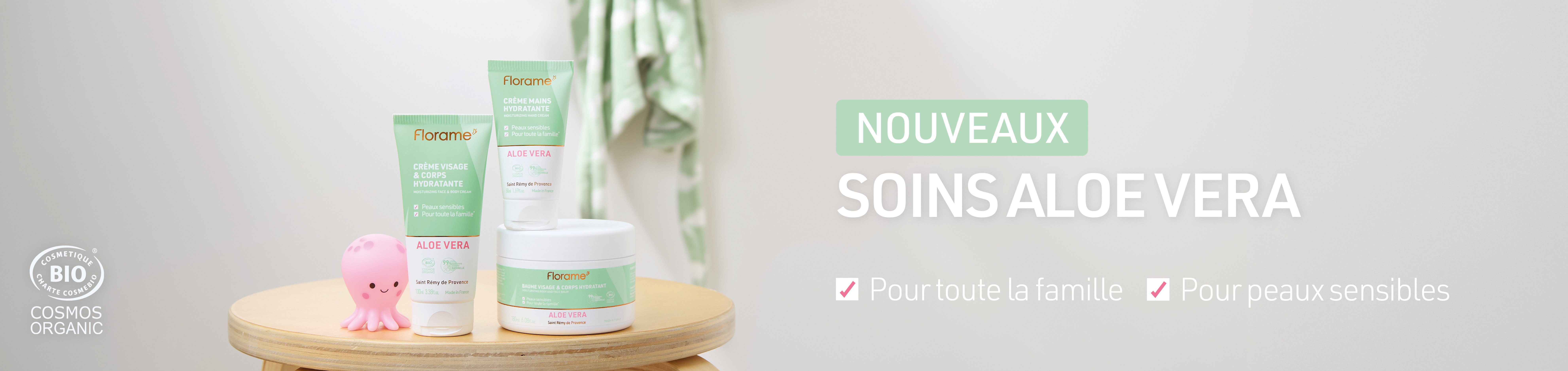 Aloe vera Slide background